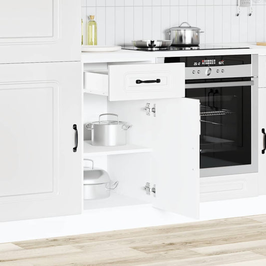 Base da Cucina Kalmar Bianco in Legno Multistrato - homemem39
