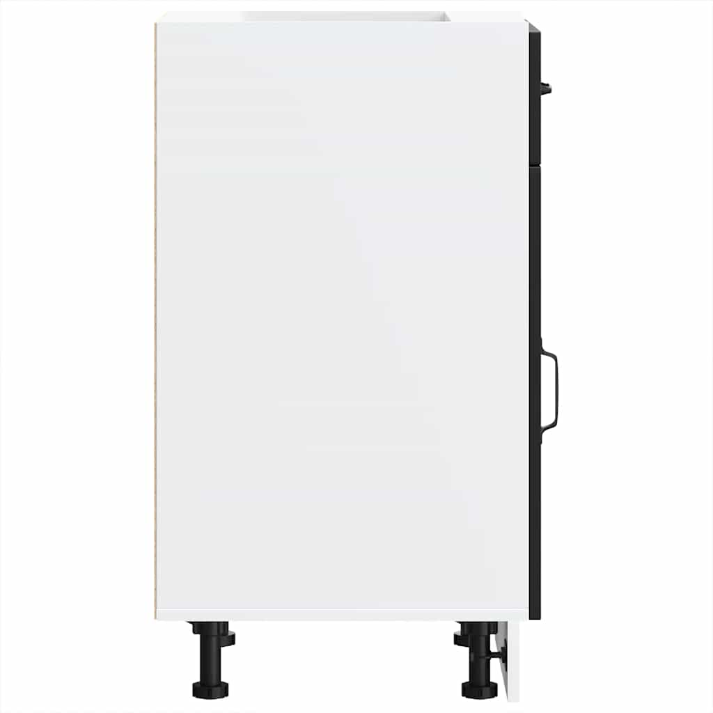 Base da Cucina Kalmar Nero in Legno Multistrato - homemem39