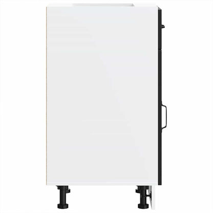 Base da Cucina Kalmar Nero in Legno Multistrato - homemem39