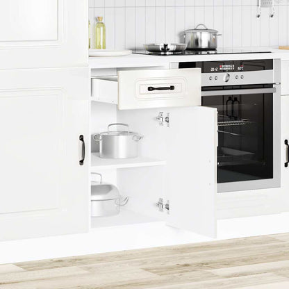Base da Cucina Kalmar Bianco Lucido in Legno Multistrato - homemem39