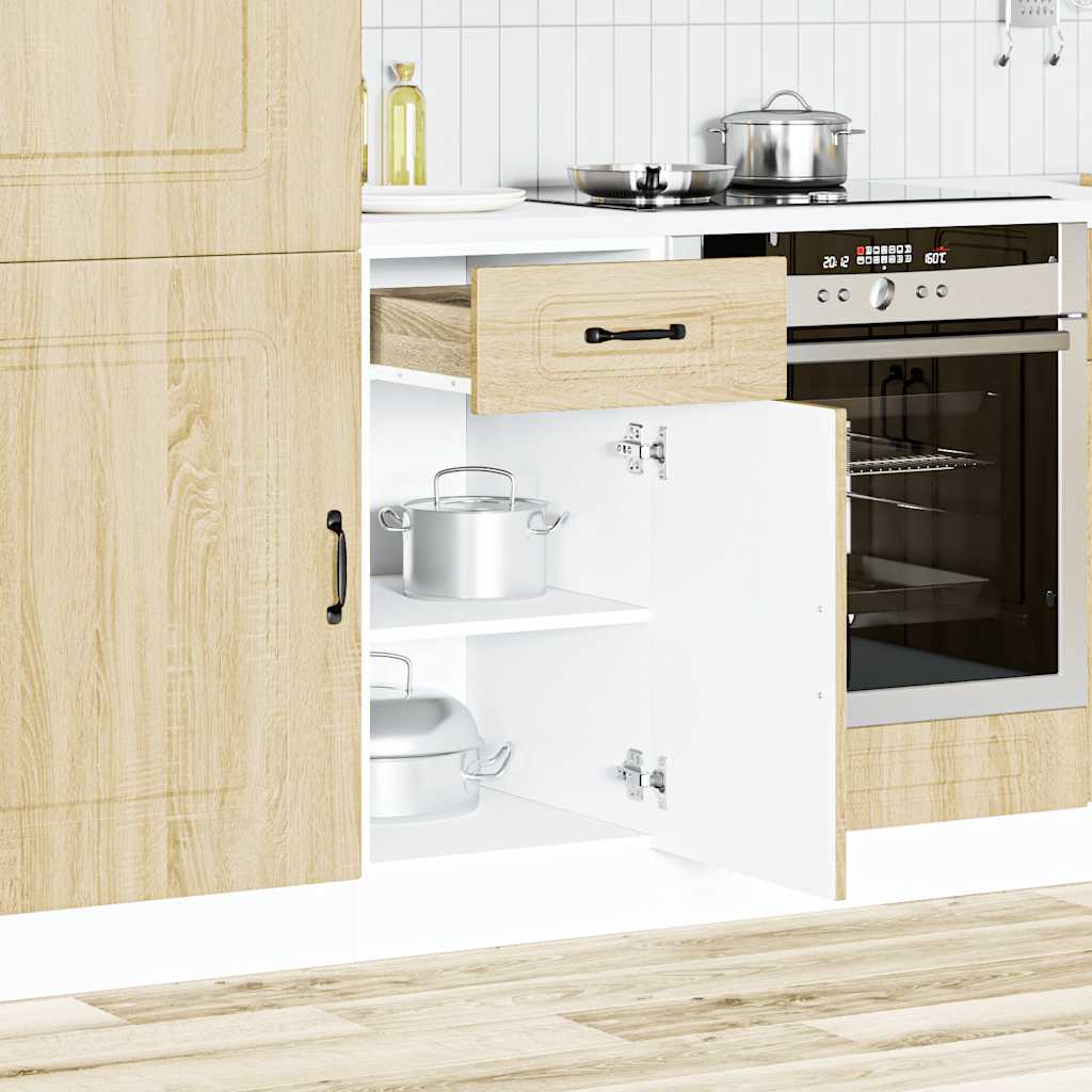 Base da Cucina Kalmar Rovere Sonoma in Legno Multistrato | homemem39