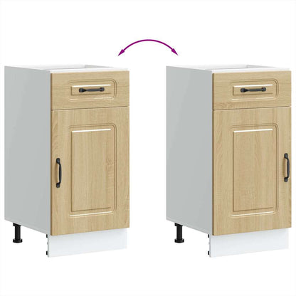 Base da Cucina Kalmar Rovere Sonoma in Legno Multistrato | homemem39