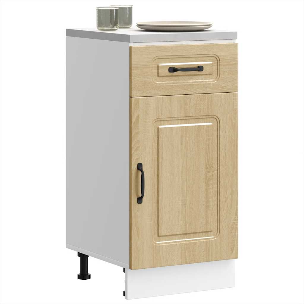 Base da Cucina Kalmar Rovere Sonoma in Legno Multistrato | homemem39