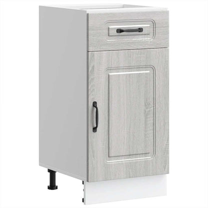 Base da Cucina Kalmar Grigio Sonoma in Legno Multistrato | homemem39