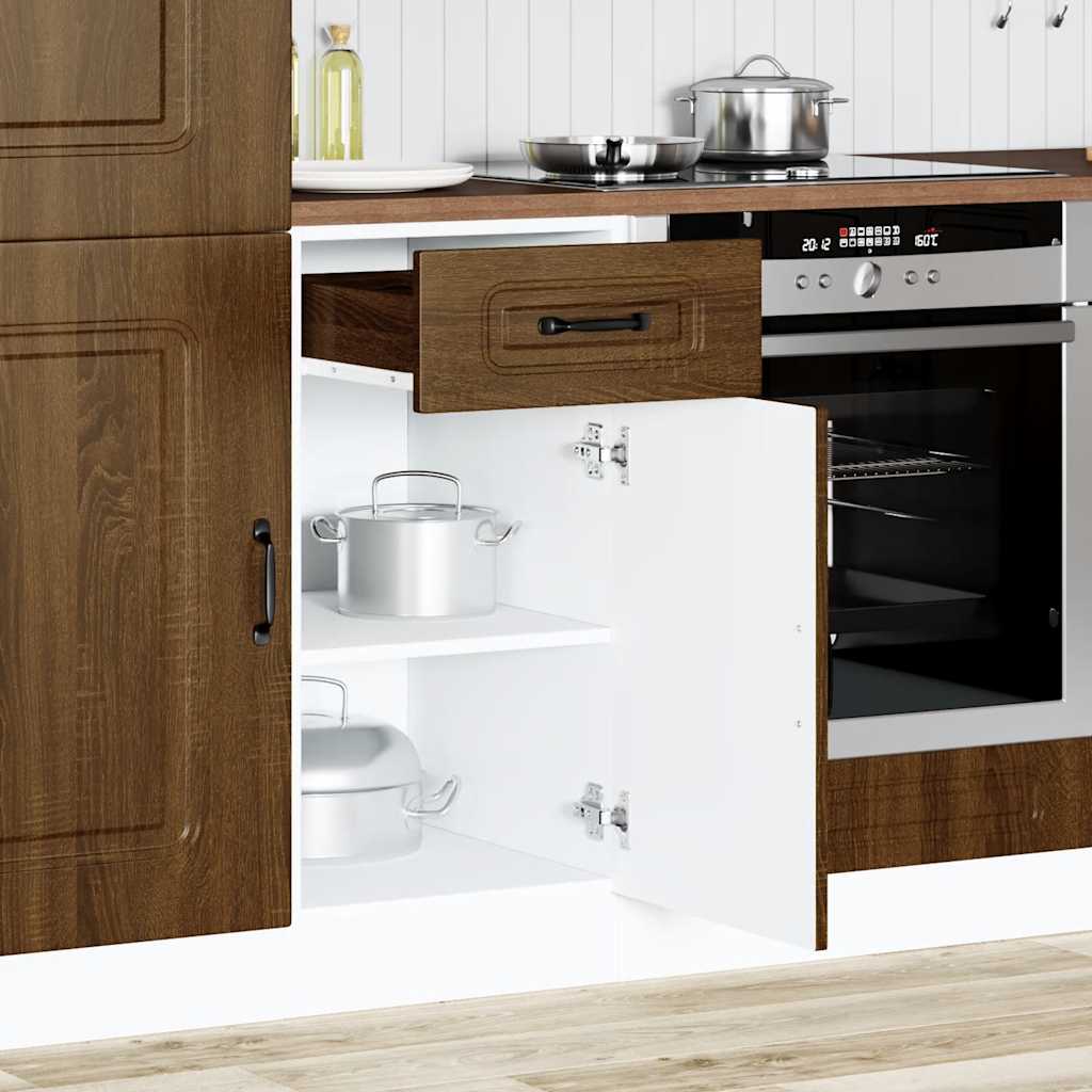 Base da Cucina Kalmar Rovere Marrone in Legno Multistrato | homemem39