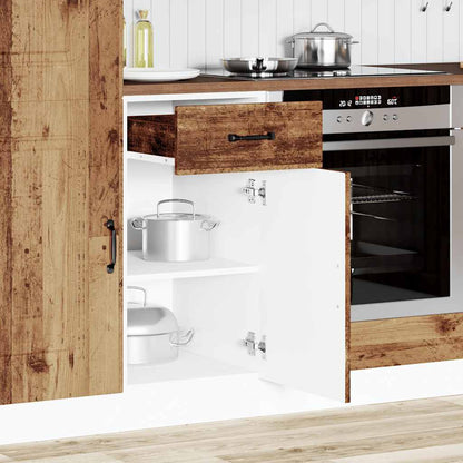 Base da Cucina Kalmar Legno Vecchio in Legno Multistrato