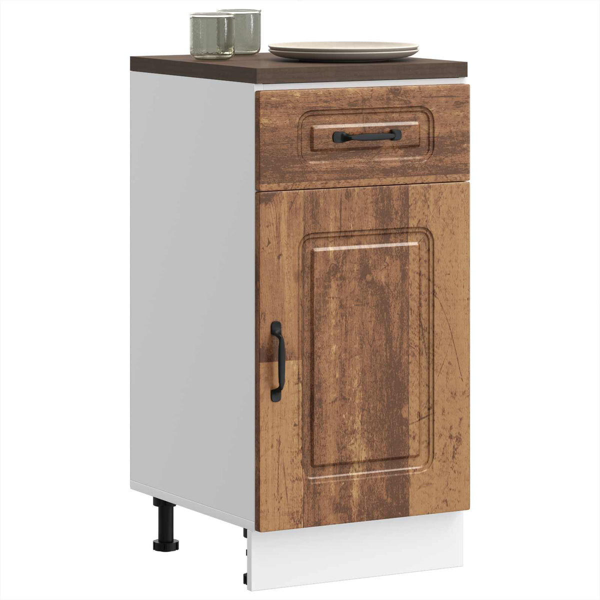 Base da Cucina Kalmar Legno Vecchio in Legno Multistrato
