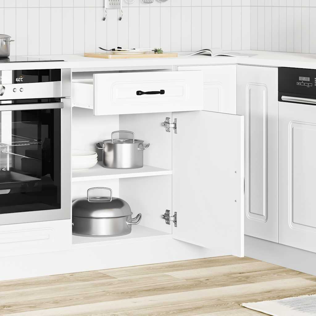 Base da Cucina Kalmar Bianco in Legno Multistrato | homemem39