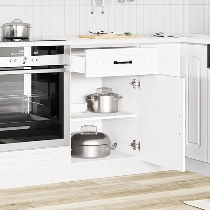 Base da Cucina Kalmar Bianco in Legno Multistrato | homemem39