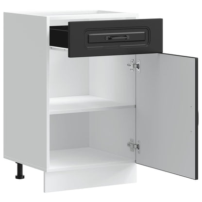 Base da Cucina Kalmar Nero in Legno Multistrato | homemem39