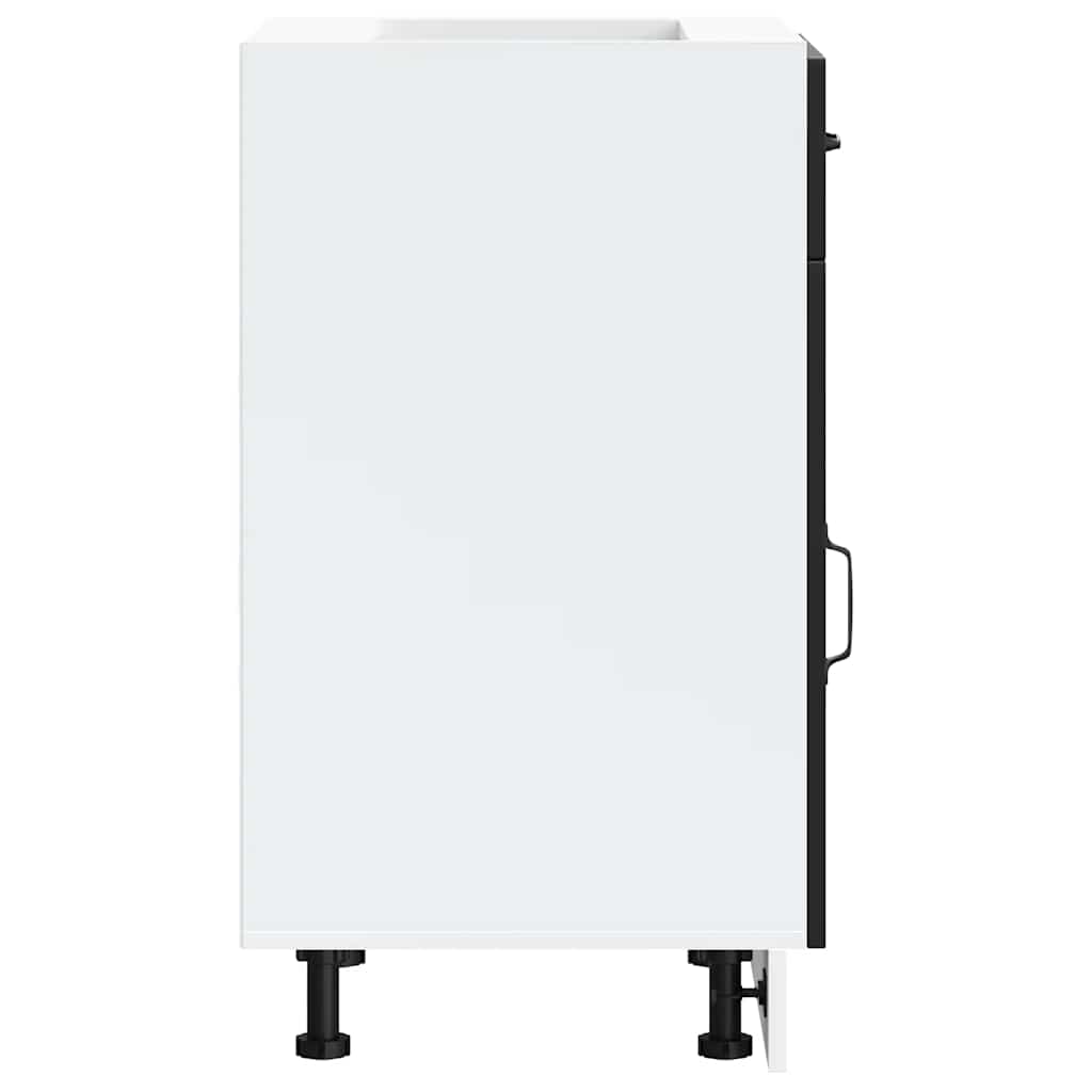 Base da Cucina Kalmar Nero in Legno Multistrato - homemem39