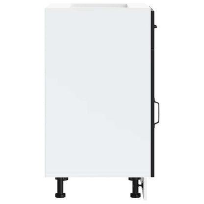 Base da Cucina Kalmar Nero in Legno Multistrato - homemem39