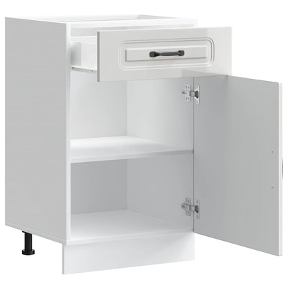 Base da Cucina Kalmar Bianco Lucido in Legno Multistrato | homemem39
