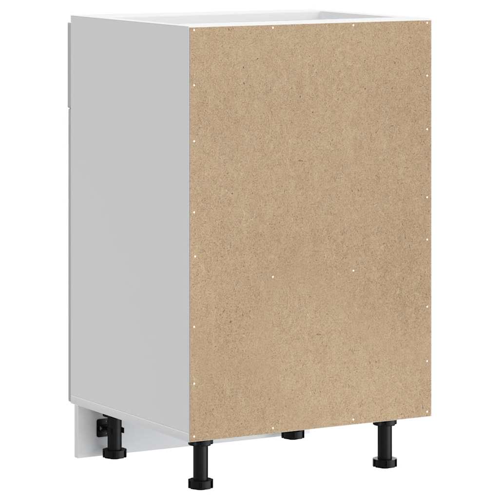 Base da Cucina Kalmar Bianco Lucido in Legno Multistrato - homemem39