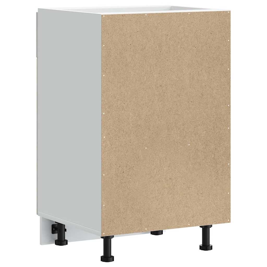 Base da Cucina Kalmar Grigio Cemento in Legno Multistrato | homemem39
