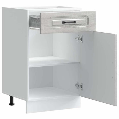 Base da Cucina Kalmar Grigio Sonoma in Legno Multistrato | homemem39