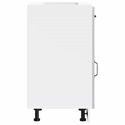 Base da Cucina Kalmar Grigio Sonoma in Legno Multistrato - homemem39