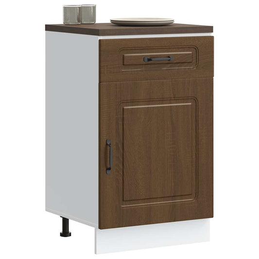 Base da Cucina Kalmar Rovere Marrone in Legno Multistrato | homemem39