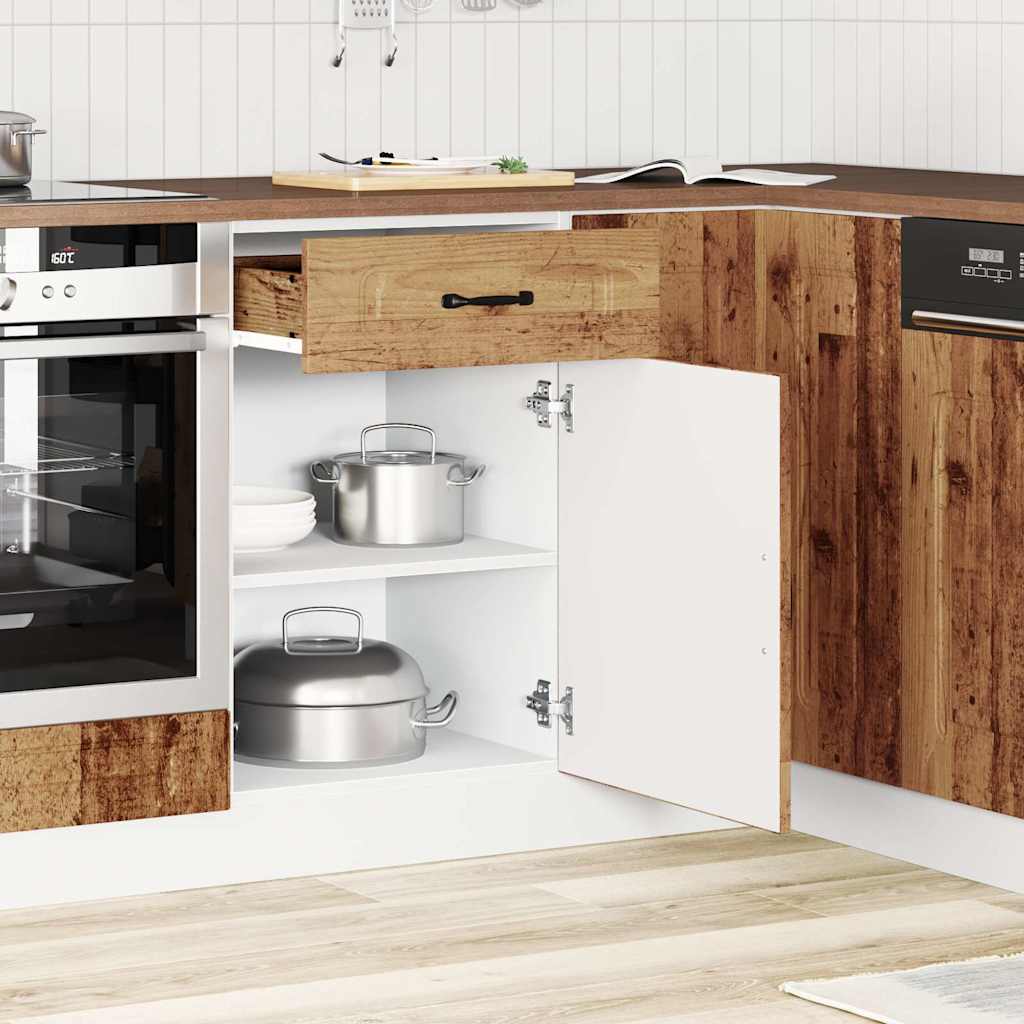 Base da Cucina Kalmar Legno Vecchio in Legno Multistrato | homemem39