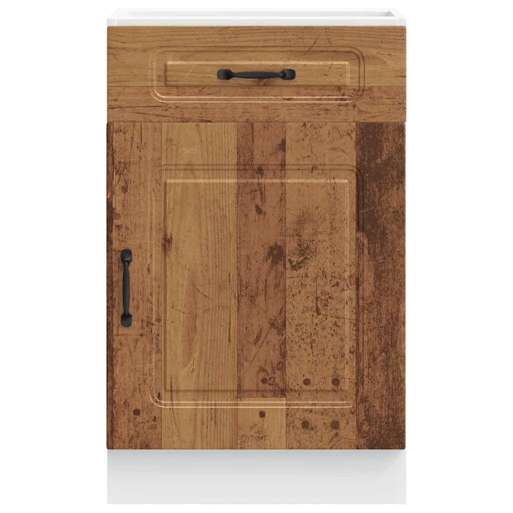 Base da Cucina Kalmar Legno Vecchio in Legno Multistrato