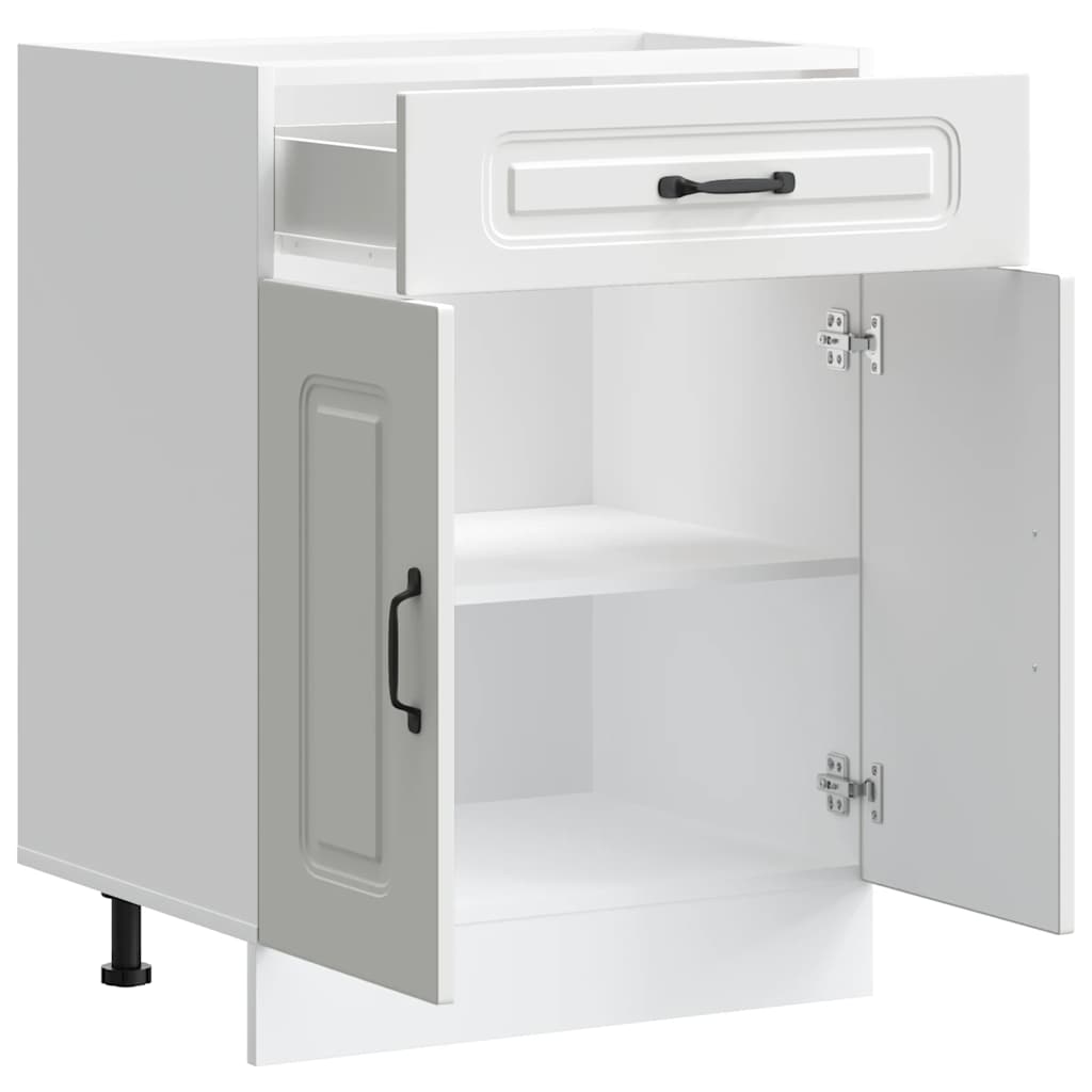 Base da Cucina Kalmar Bianco in Legno Multistrato