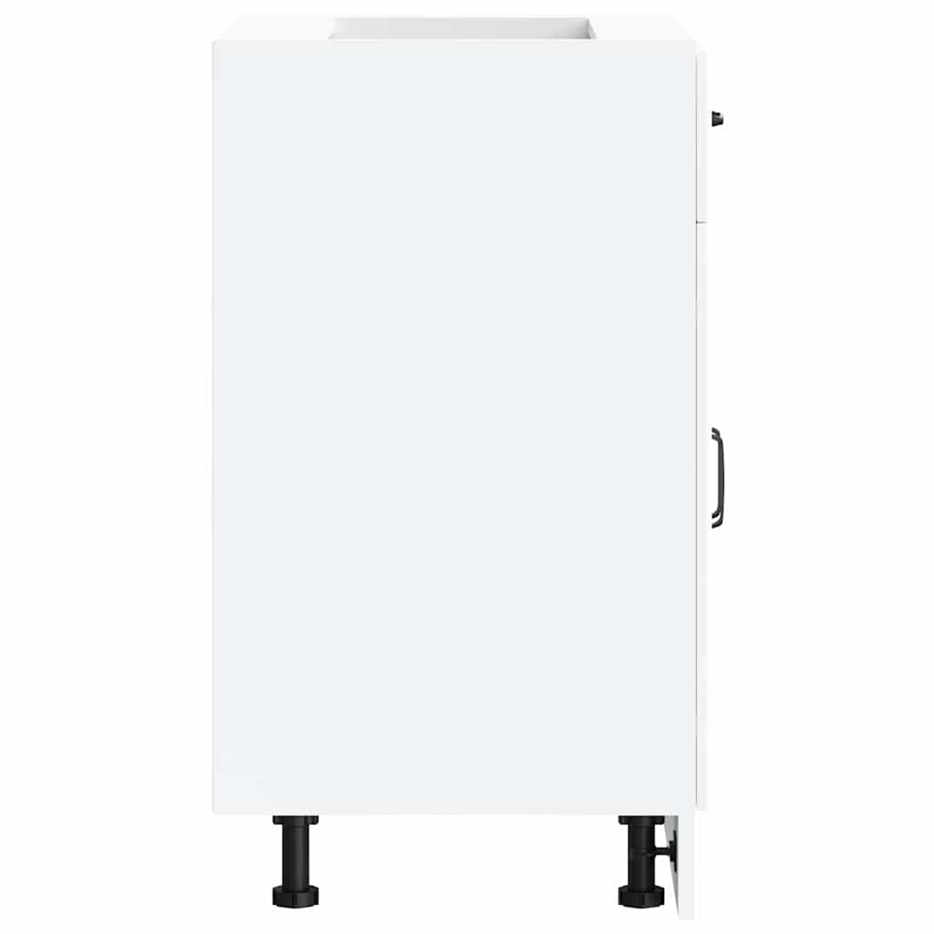 Base da Cucina Kalmar Bianco in Legno Multistrato - homemem39