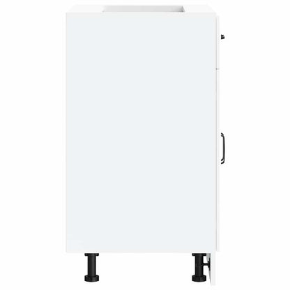 Base da Cucina Kalmar Bianco in Legno Multistrato - homemem39