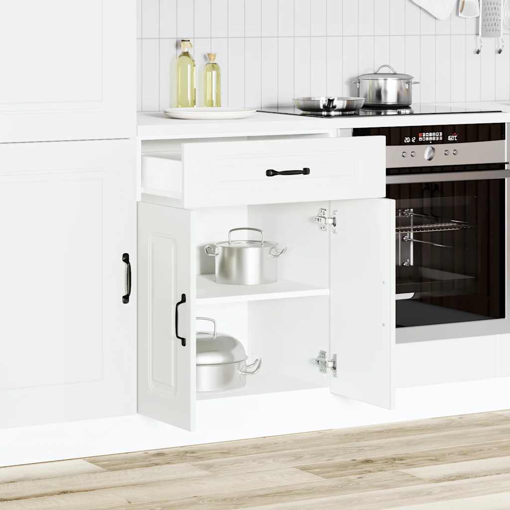 Base da Cucina Kalmar Bianco in Legno Multistrato - homemem39