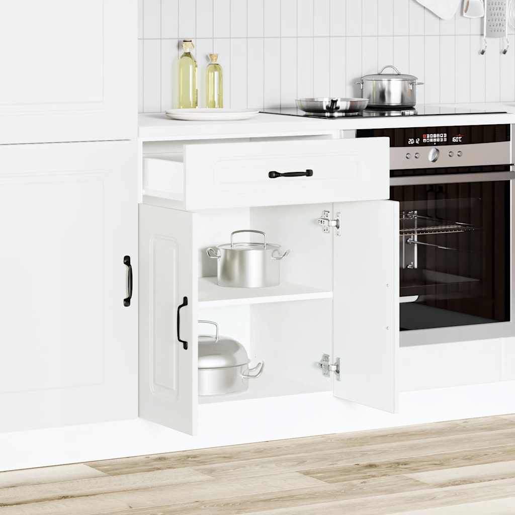 Base da Cucina Kalmar Bianco in Legno Multistrato