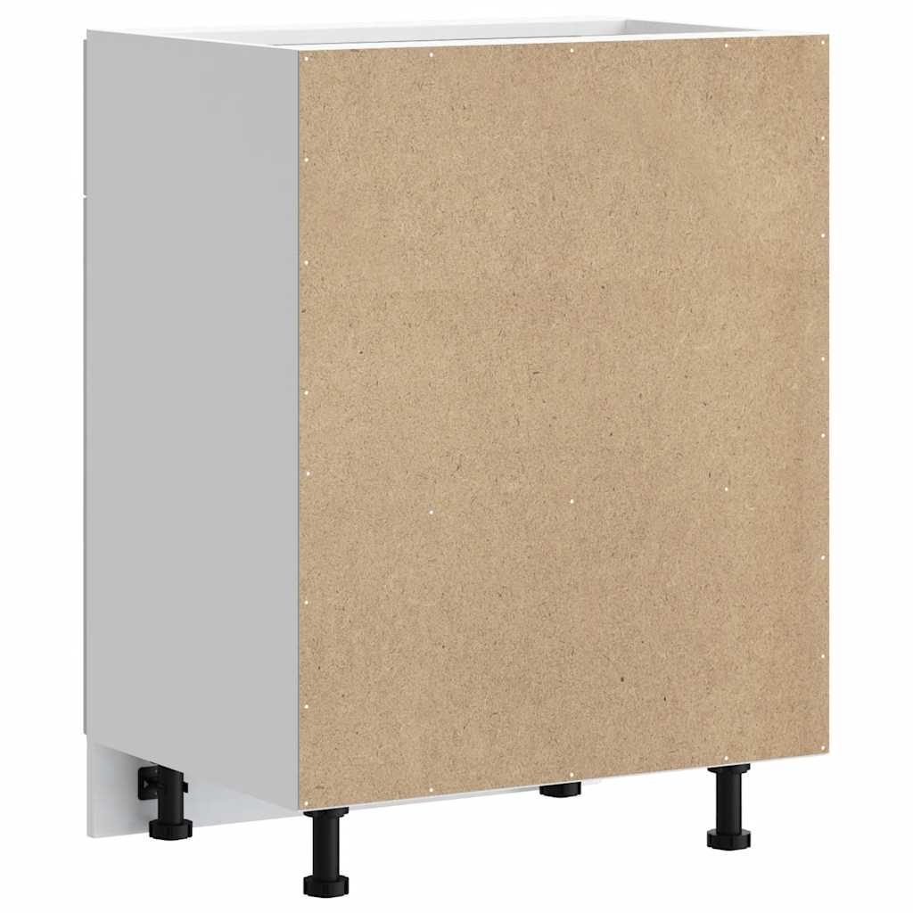 Base da Cucina Kalmar Bianco Lucido in Legno Multistrato - homemem39