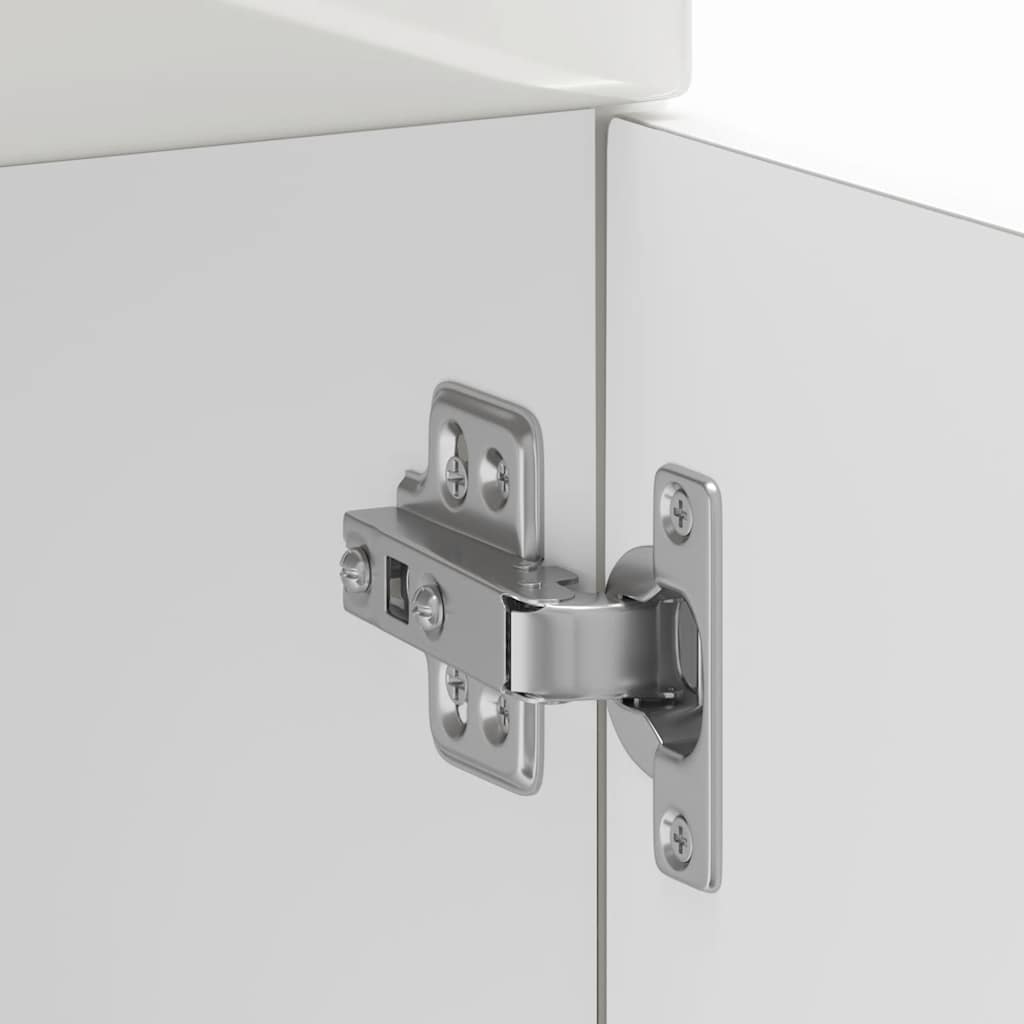 Base da Cucina Kalmar Bianco Lucido in Legno Multistrato - homemem39