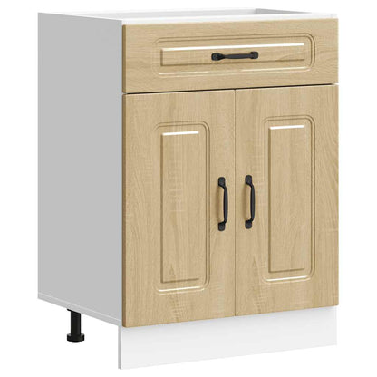 Base da Cucina Kalmar Rovere Sonoma in Legno Multistrato | homemem39
