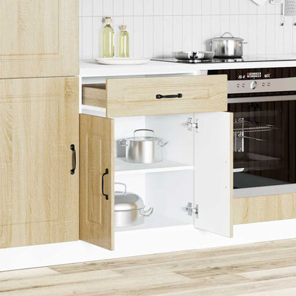 Base da Cucina Kalmar Rovere Sonoma in Legno Multistrato | homemem39