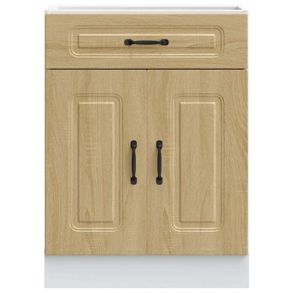 Base da Cucina Kalmar Rovere Sonoma in Legno Multistrato