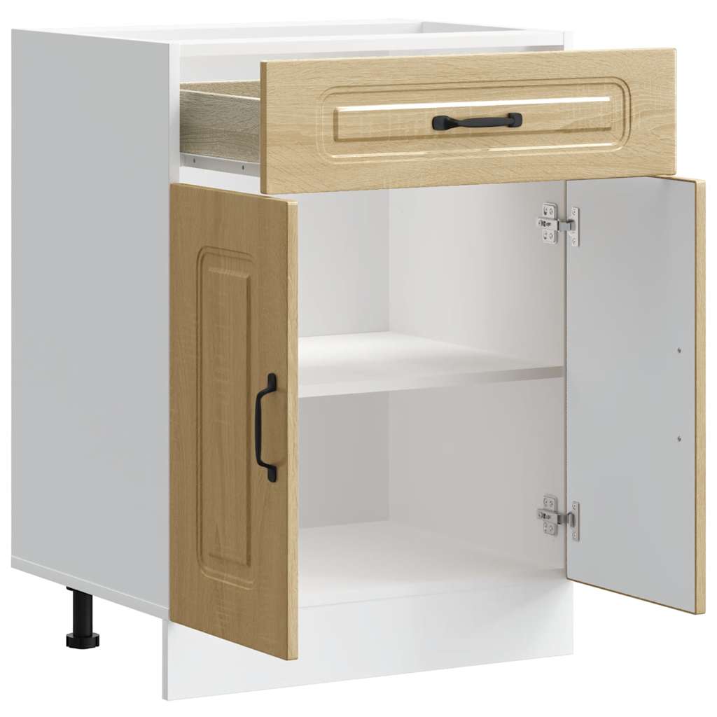 Base da Cucina Kalmar Rovere Sonoma in Legno Multistrato | homemem39