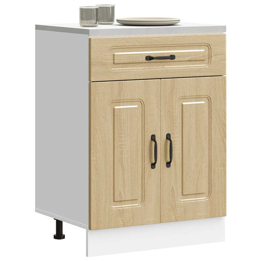 Base da Cucina Kalmar Rovere Sonoma in Legno Multistrato