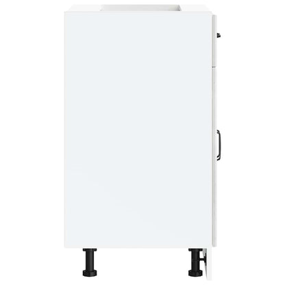 Base da Cucina Kalmar Grigio Cemento in Legno Multistrato - homemem39