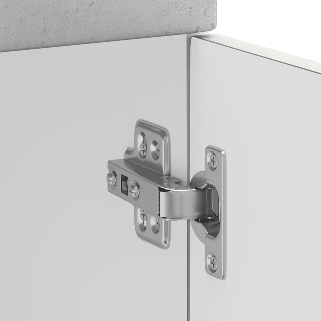 Base da Cucina Kalmar Grigio Cemento in Legno Multistrato | homemem39