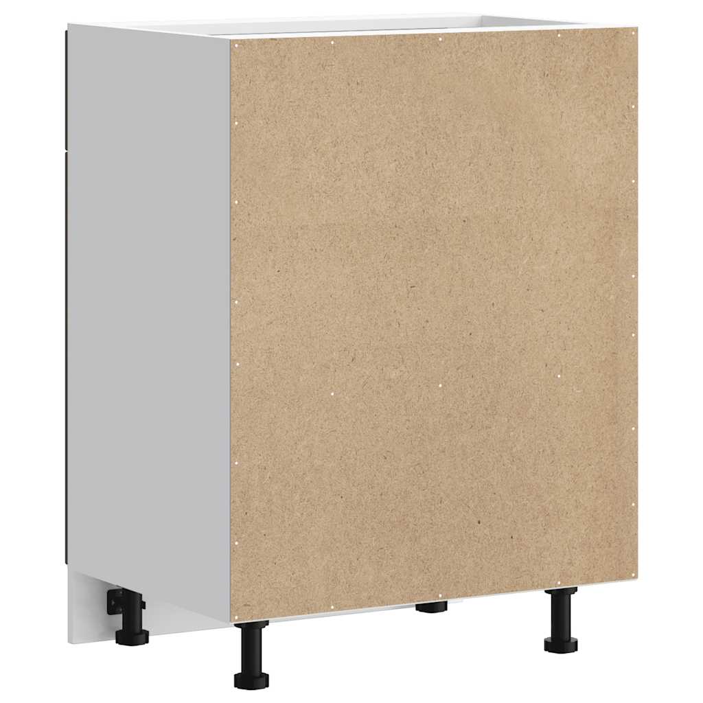 Base da Cucina Kalmar Rovere Marrone in Legno Multistrato - homemem39