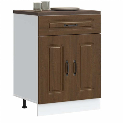 Base da Cucina Kalmar Rovere Marrone in Legno Multistrato | homemem39