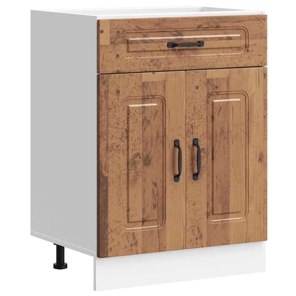 Base da Cucina Kalmar Legno Vecchio in Legno Multistrato | homemem39