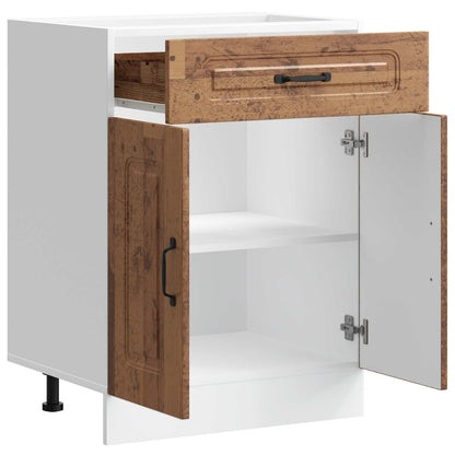 Base da Cucina Kalmar Legno Vecchio in Legno Multistrato