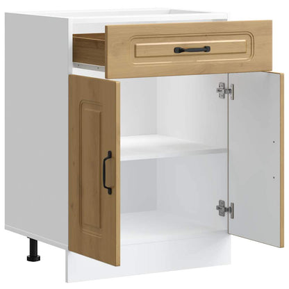 Base da Cucina Kalmar Rovere Artigianale in Legno Multistrato | homemem39