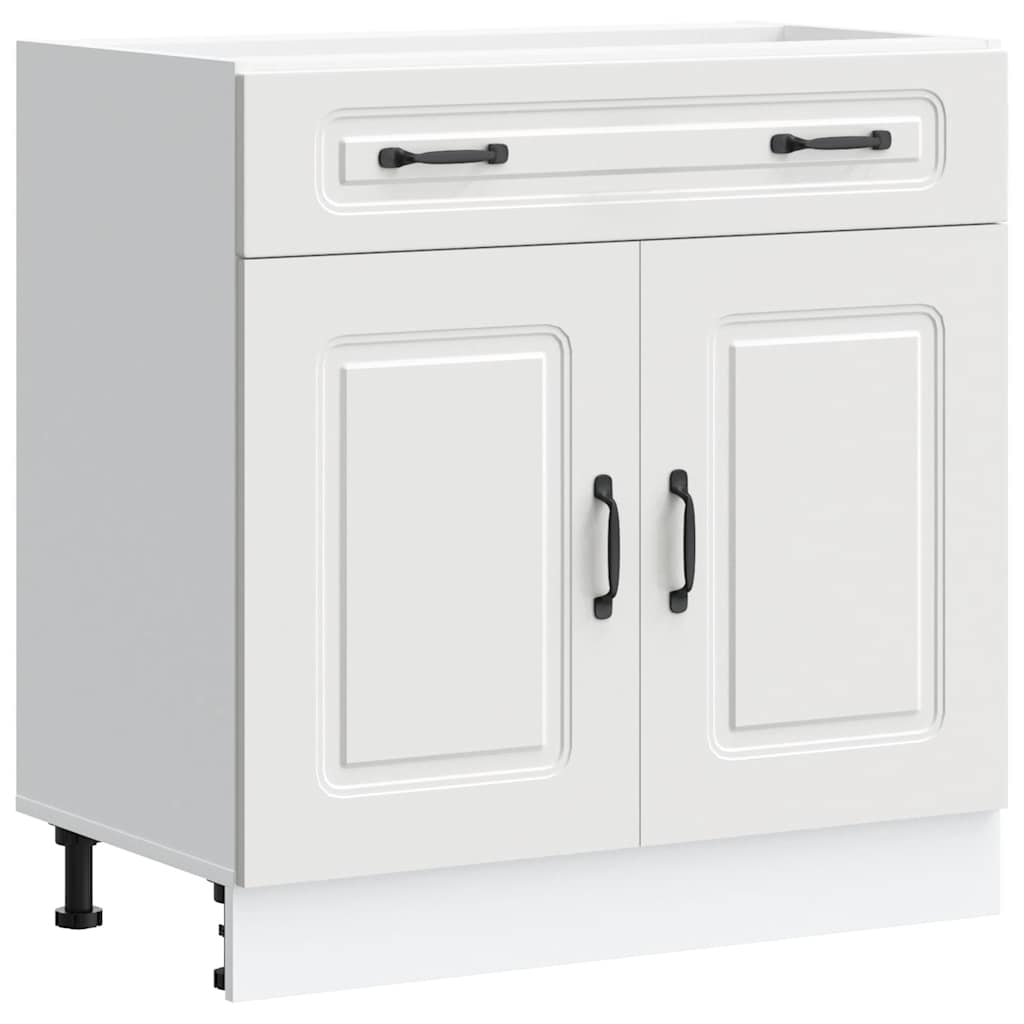 Base da Cucina Kalmar Bianco in Legno Multistrato