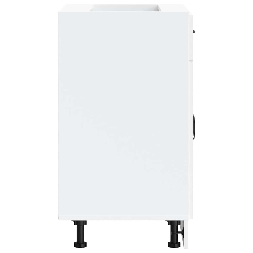 Base da Cucina Kalmar Bianco in Legno Multistrato - homemem39