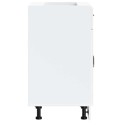 Base da Cucina Kalmar Bianco in Legno Multistrato - homemem39