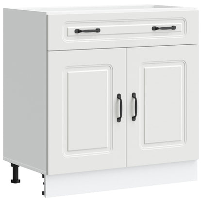 Base da Cucina Kalmar Bianco in Legno Multistrato