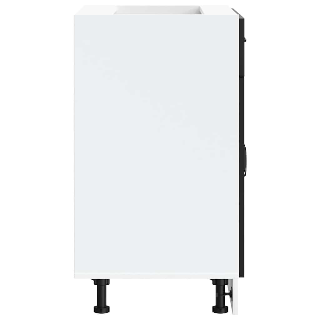 Base da Cucina Kalmar Nero in Legno Multistrato - homemem39