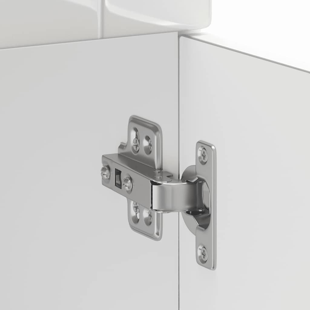Base da Cucina Kalmar Bianco Lucido in Legno Multistrato | homemem39