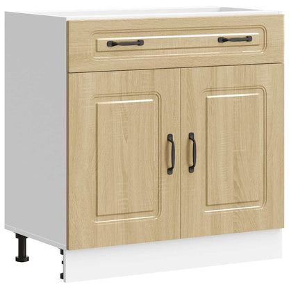 Base da Cucina Kalmar Rovere Sonoma in Legno Multistrato | homemem39